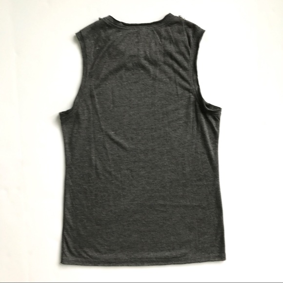 ANTHRO ALTHEA Beaded Neck Cotton Sleeveless Tank - Picture 5 of 6